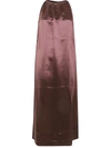 Loulou Studio Morene Long Dress Clothing In Red