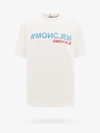 Moncler Men's Chest Logo T-shirt In White