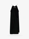 Givenchy Mini Cut-out Dress With Chain In Black