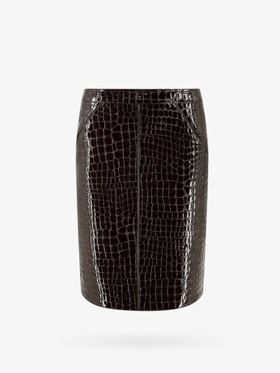 Tom Ford Skirt In Brown