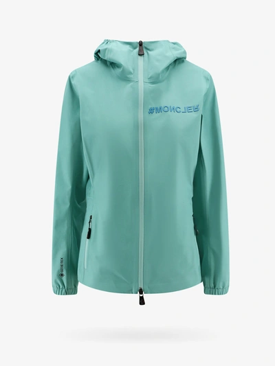 Moncler Valles Hooded Gore-tex Paclite® Jacket In Green