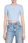 SANDRO BEE RIB CROP TOP