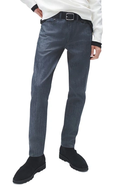 Rag & Bone Fit 2 Authentic Stretch Slim Fit Jeans In Raw Gray