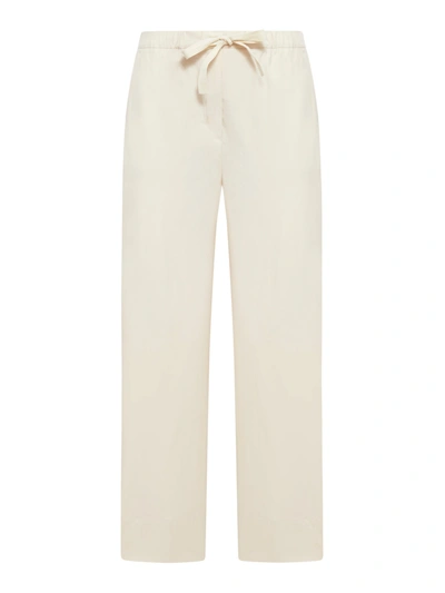 's Max Mara Argento Trousers Long In White