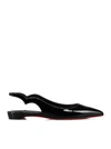 Christian Louboutin Hot Chickita Ballerinas In Black