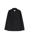 JIL SANDER LOGO-TAG COTTON SHIRT