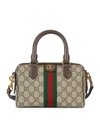 Gucci Ophidia Gg Mini Handbag In Nude & Neutrals