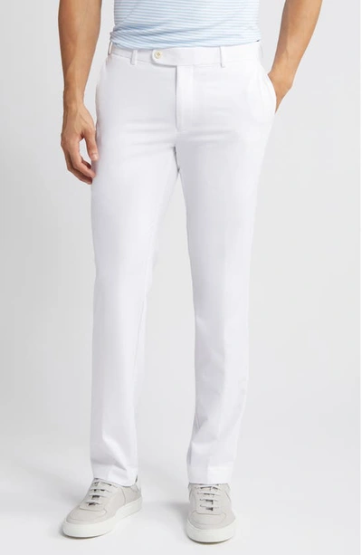 Peter Millar Crown Crafted Surge Performance Pants In White