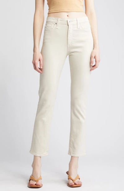 Ag Mari High Waist Crop Jeans In Opal Stone