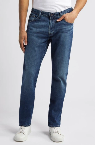 Ag Everett Slim Straight Leg Jeans In Blue