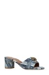 KURT GEIGER KENSINGTON BLOCK HEEL SLIDE SANDAL