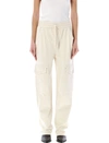 Isabel Marant Étoile Peorana Sweatpants In Neutro