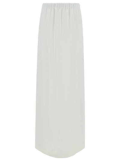 Fabiana Filippi Long Skirt In White