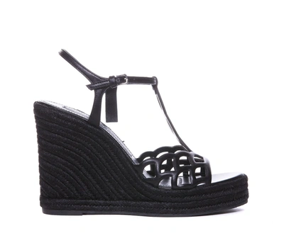 Sergio Rossi Sandals In Black