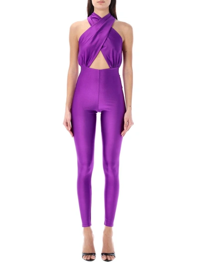 The Andamane Hola Jumpsuit In Purple