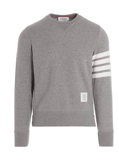 Thom Browne 4 Bar Sweatshirt Gray