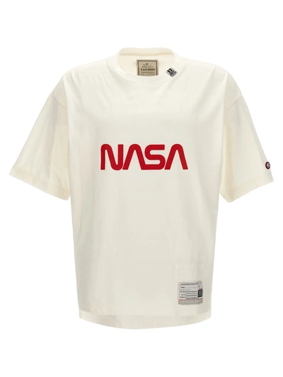 Miharayasuhiro Logo-print Cotton T-shirt In White