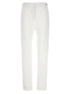 FERRAGAMO QUILTED PANTS WHITE