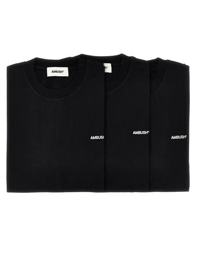 Ambush Tri-pack T-shirt In Black