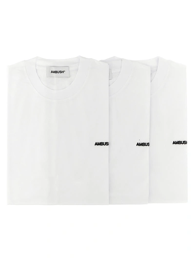 Ambush Tri-pack T-shirt In White
