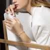 Liv Oliver 18k Gold Chunky Link Bracelet In Gold