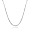 STEPHEN OLIVER SILVER TENNIS NECKLACE