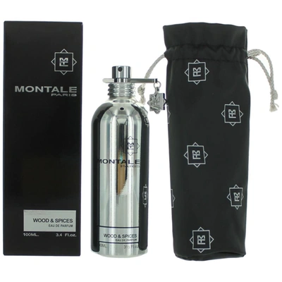 Montale Awmows34s 3.4 oz Eau De Parfum Spray For Men - Wood & Spices In Black