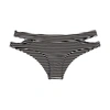 Mikoh Puka Puka Bottom In Classic Stripe In Multi