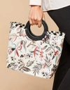 SPARTINA 449 RESORT TOTE IN CITY MARKET FLORAL