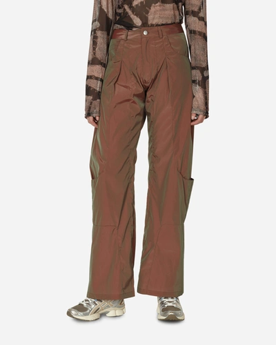 Lueder Drifter N.2 Cargo Trousers Rust In Brown