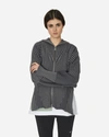 LUEDER HEAVY KNIT ZIP-UP CARDIGAN CHARCOAL