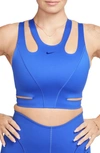 Nike Women's Futuremove Light-support Non-padded Strappy Sports Bra In Blue