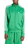 Adidas Originals Firebird Tt Woman Sweatshirt Green Size 12 Recycled Polyester
