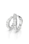Swarovski Hyperbola Infinity Ring In Silver