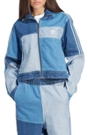 ADIDAS ORIGINALS PATCHWORK DENIM TRACK JACKET