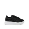 Alexander Mcqueen Oversized Embellished Leather Sneakers