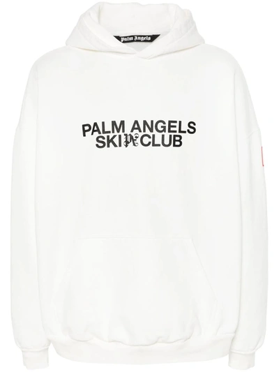 PALM ANGELS PALM ANGELS SKI CLUB SWEATSHIRT WITH HOOD