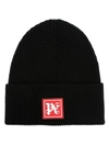 PALM ANGELS PALM ANGELS SKI HAT WITH PATCH
