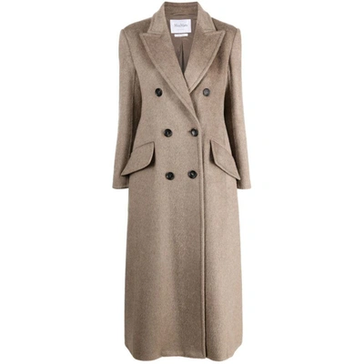 Max Mara Agar Coat In Brown