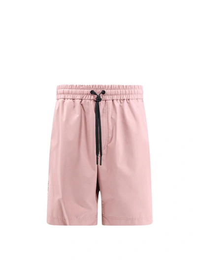 Moncler Bermuda Shorts In Pink