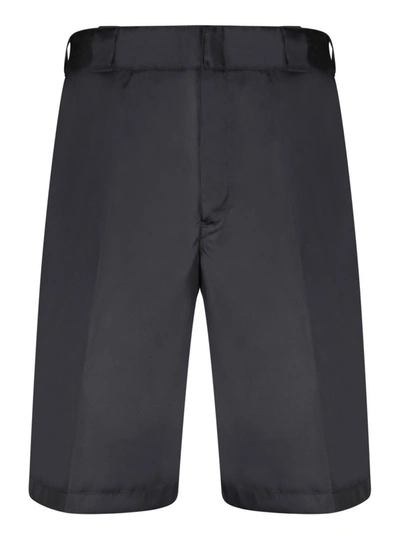Prada Bermuda Pants In Black