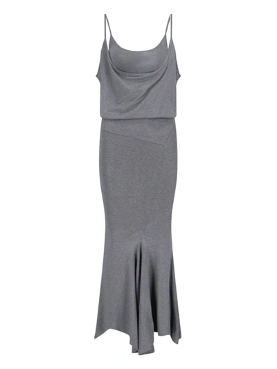 Attico The  Dresses In Grey