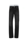 Vtmnts Multicolor Double Waisted Jeans In Multicolor