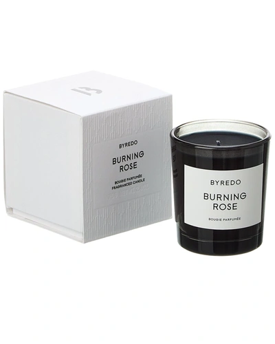 Byredo Burning Rose Scented 2.5oz Candle In Pink