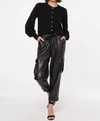 Cami Nyc Addy Vegan Leather Pant In Black