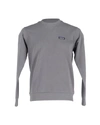 PATAGONIA LOGO SWEATSHIRT IN GREY COTTON