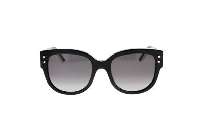 Dior Eyewear Pacific B2i Round Frame Sunglasses In Black