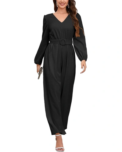 Vera Dolini Jumpsuit In Black