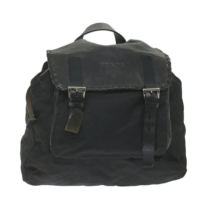 Prada Synthetic Backpack Bag () In Black