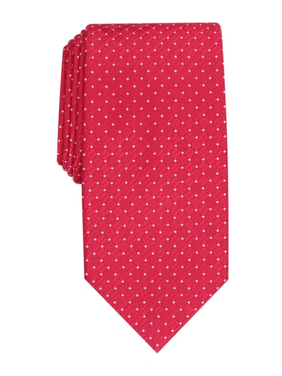 Perry Ellis Portfolio Kimball Mens Business Professional Neck Tie In Red